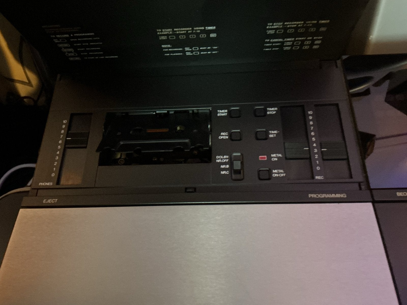 Bang & Olufsen Beocord 8004 HX-PRO Cassettedeck, Audio, Tv en Foto, Cassettedecks, Ophalen, Enkel, Overige merken, Tiptoetsen