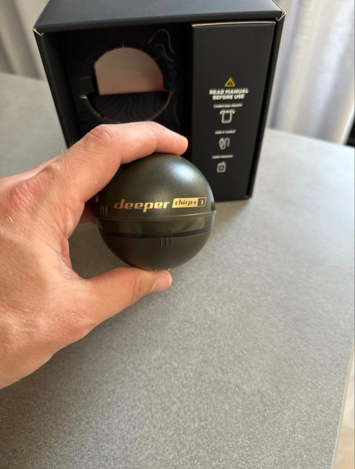 Deeper Chirp+ 3 Castable Sonar Fishfinder, Verzenden, Zo goed als nieuw, Overige typen