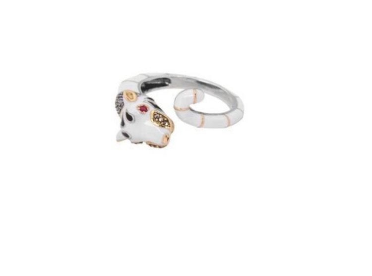 Anna nina romy boomsma gouden ring tiger love nieuw goud, Sieraden, Tassen en Uiterlijk, Ophalen, Nieuw, Goud, Met edelsteen