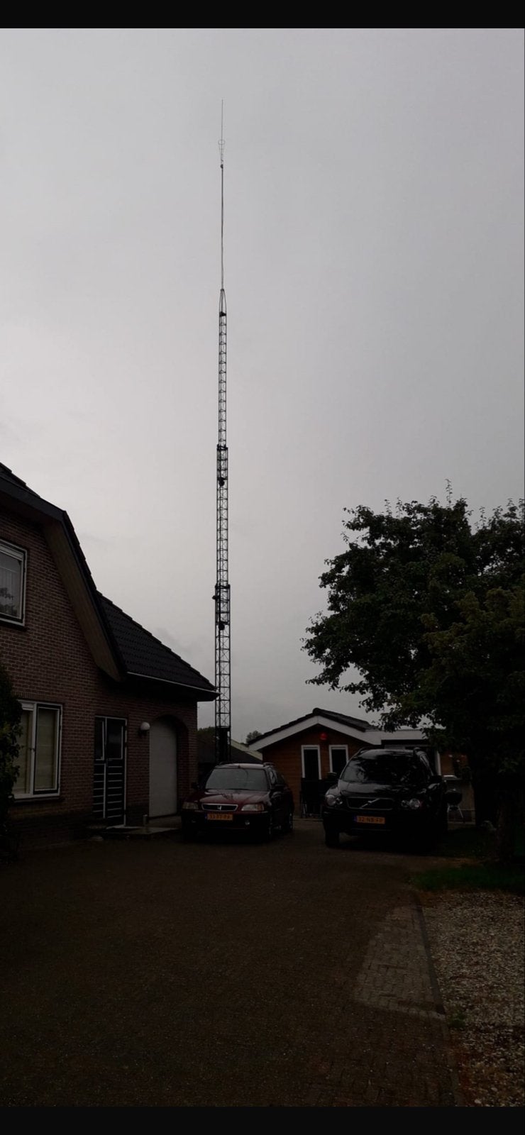 Zendmast 3x 8 meter, Ophalen, Gebruikt, Mast