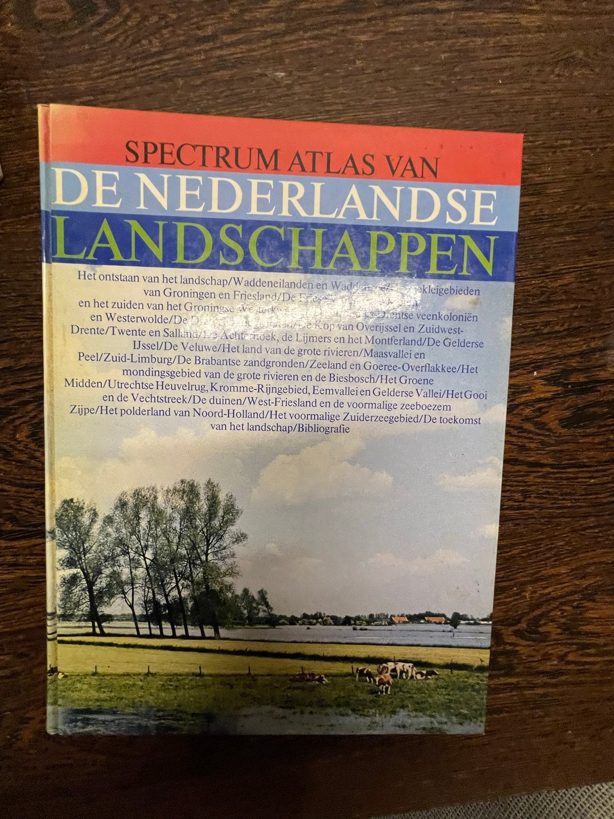 Spectrum Atlas van de Nederlandse Landschappen, Gelezen, Overige atlassen, Ophalen of Verzenden, 1800 tot 2000