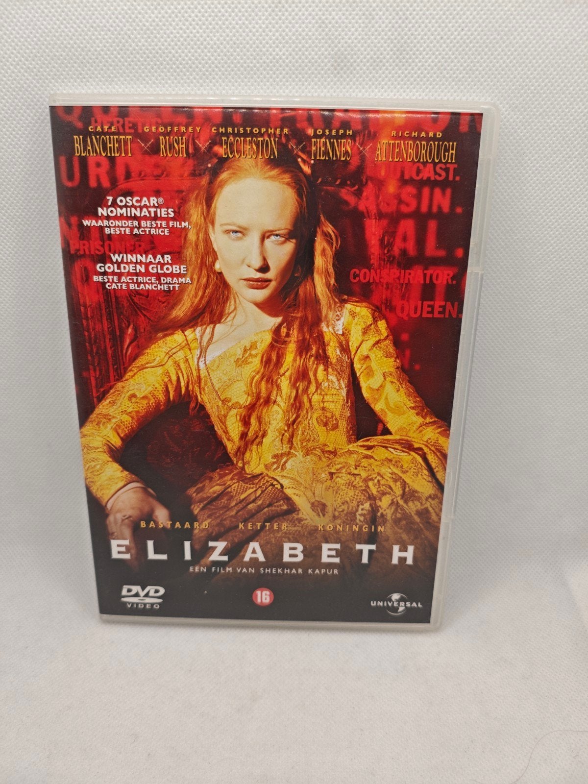 Elizabeth dvd, Cd's en Dvd's, Dvd's | Drama, Zo goed als nieuw, Alle leeftijden, Ophalen of Verzenden