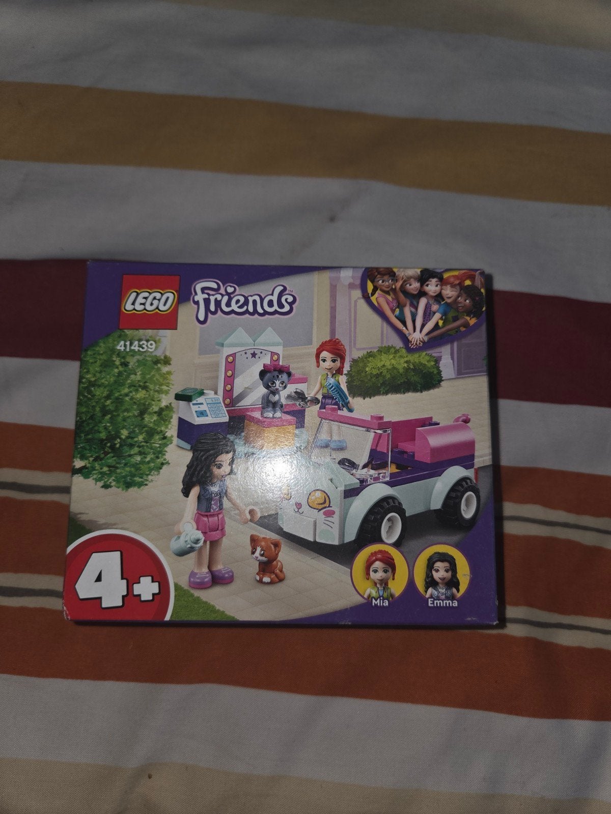 Nieuwe LEGO Friends 41439 Katten Trimauto - Mia & Emma, Inclusief minifiguren, Lego, Nieuw, Friends