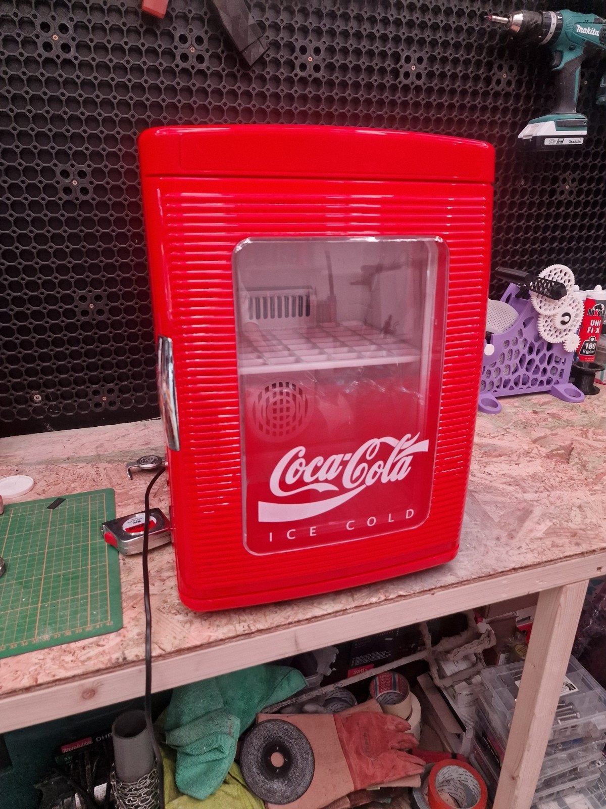Coca-Cola Mini Koelkast - 25L, Witgoed en Apparatuur, Koelkasten en IJskasten, Ophalen, Zonder vriesvak, Minder dan 45 cm, Minder dan 85 cm