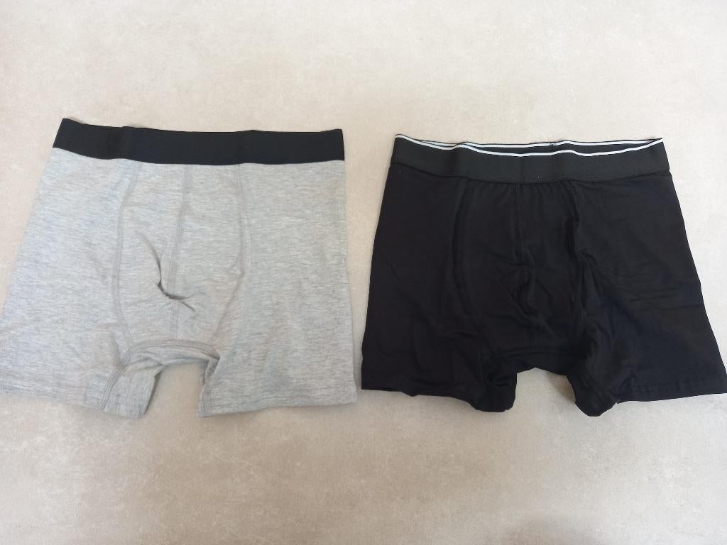 Nieuw! Onderbroeken boxers zwart en grijs, Ophalen of Verzenden, Nieuw, Jongen, Nacht- of Onderkleding
