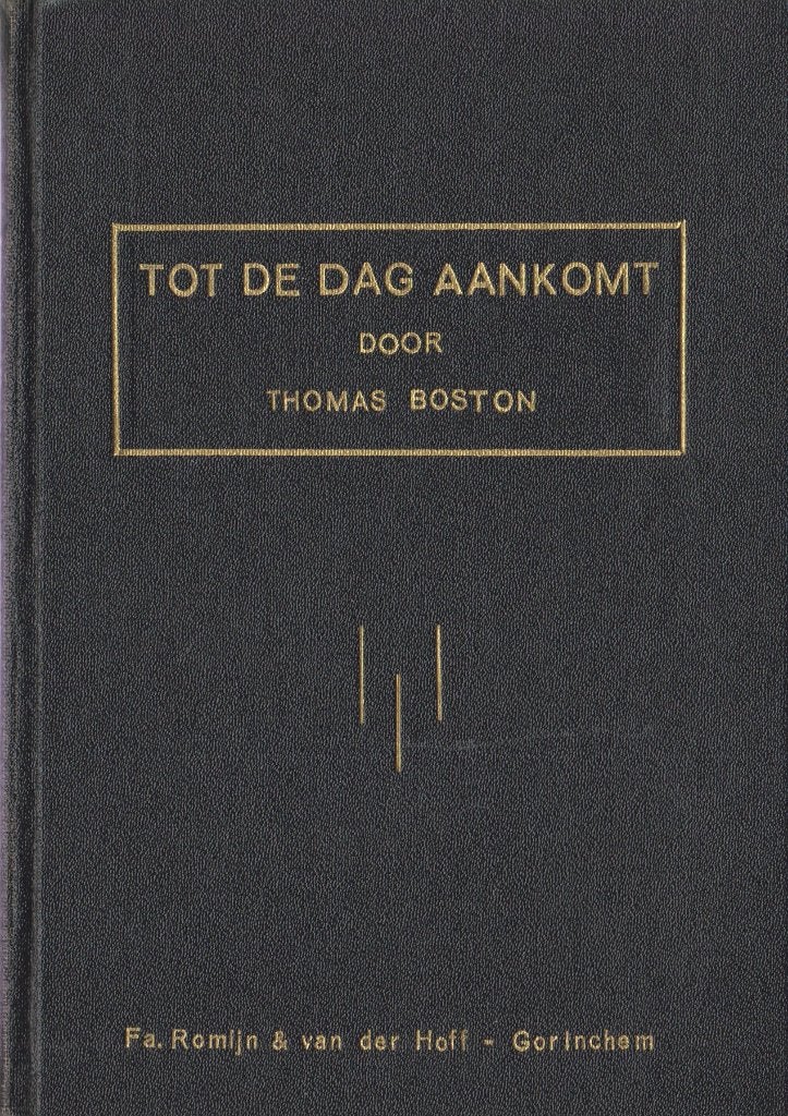 THOMAS BOSTON - TOT DE DAG AANKOMT, Boeken, Ophalen of Verzenden, Gelezen