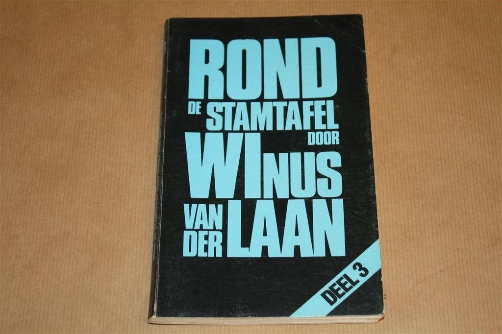 Rond de stamtafel / deel 3. Winus van der Laan., Ophalen of Verzenden, Gelezen