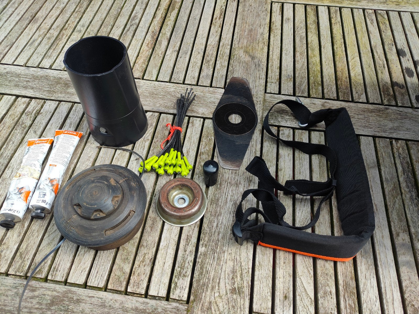 Stihl toebehoren, Ophalen, Benzine