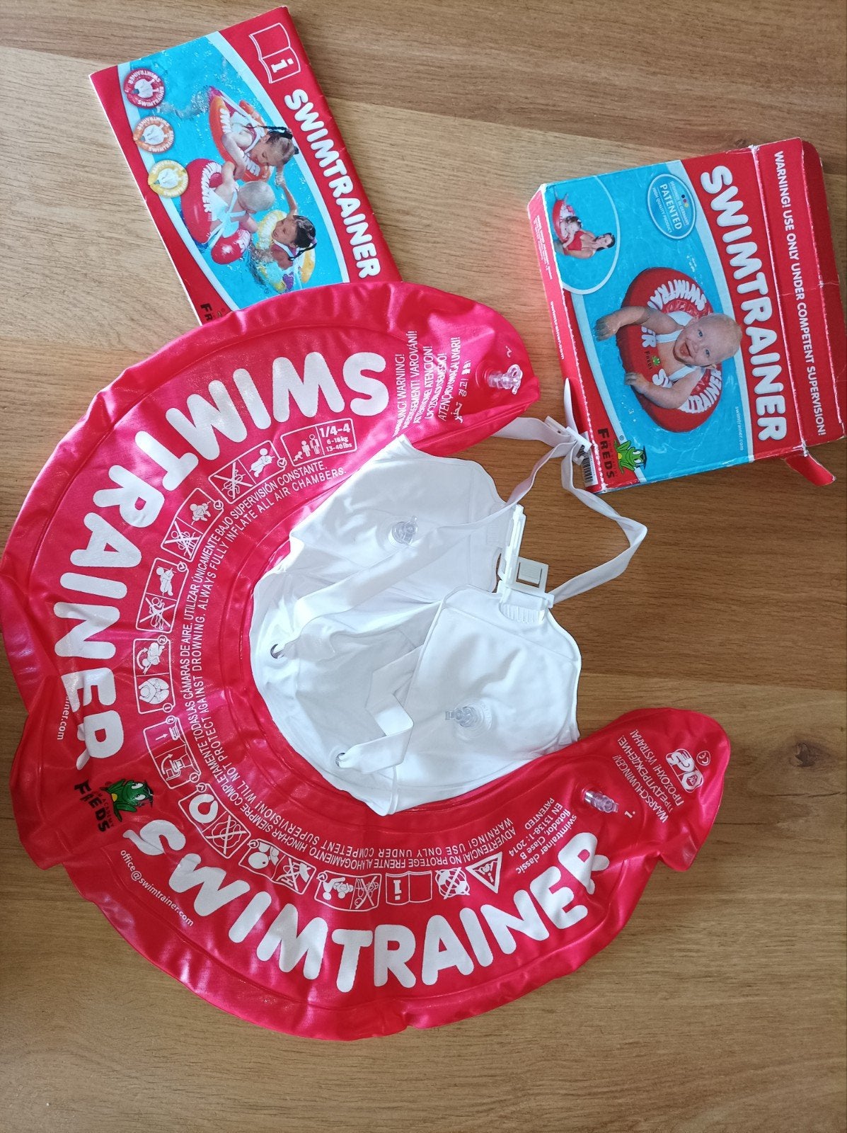 Zwemring baby bandjes swim trainer, Ophalen of Verzenden, Zo goed als nieuw, Jongetje of Meisje, Zwem-accessoire