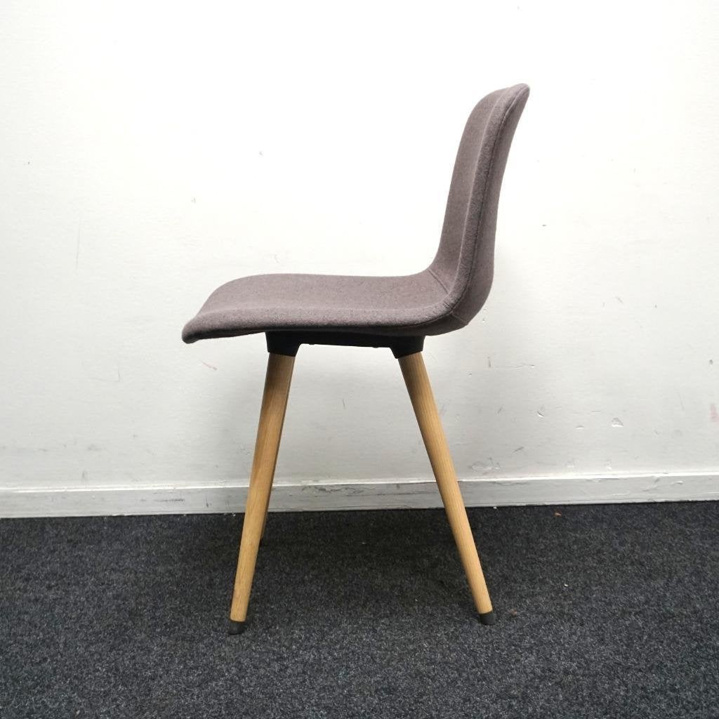 Lammhults Grade Design Stoelen | Taupe | Stof | Stoelen, Hout, Gebruikt, Overige kleuren, -