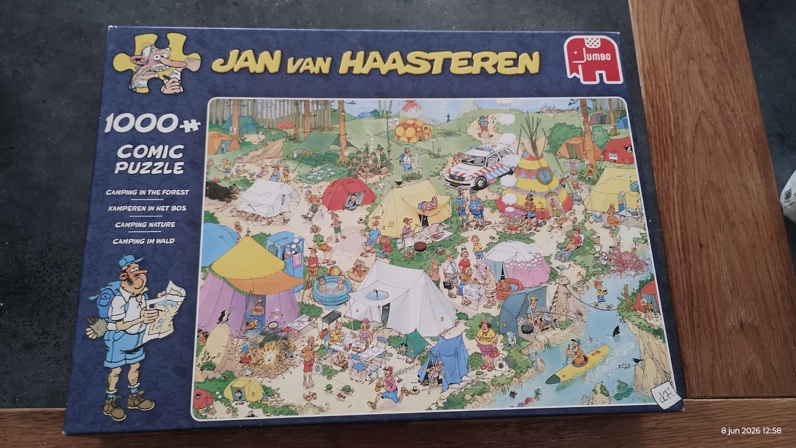Jan van haasteren puzzel 1000 stukjes, Ophalen of Verzenden, 500 t/m 1500 stukjes, Zo goed als nieuw