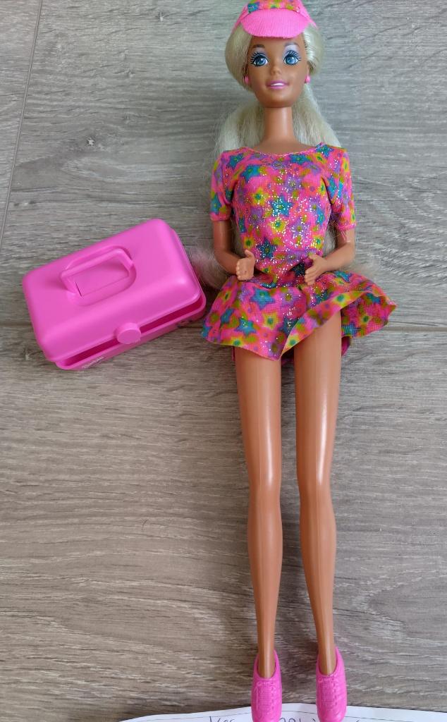 Cabooodles barbie 1992, Verzamelen, Poppen, Ophalen of Verzenden, Gebruikt, Pop