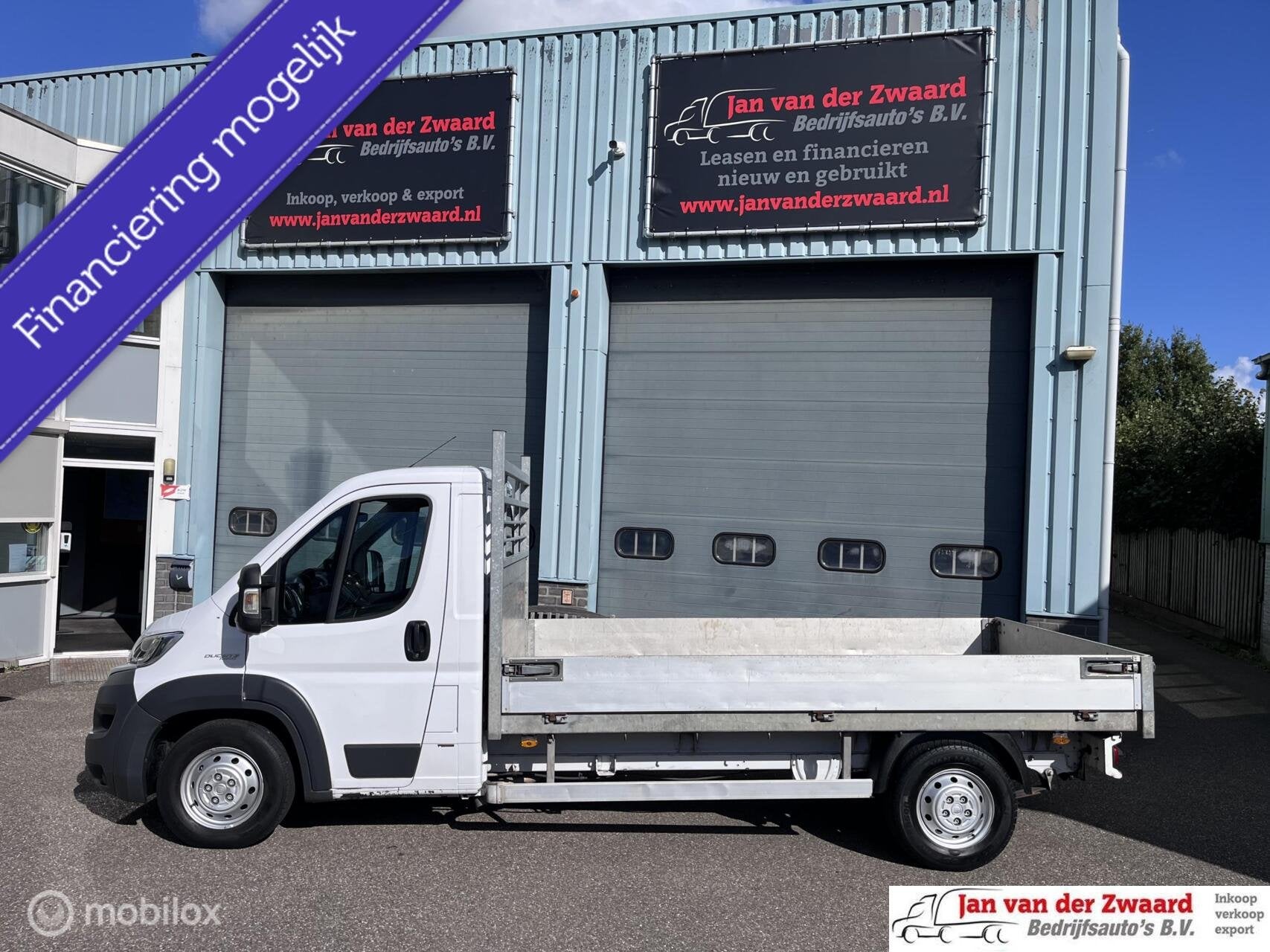 Fiat Ducato 35H 2.3 Multijet Euro 6 Open laadbak Pick up, Automaat, Gebruikt, Euro 6, 3000 kg