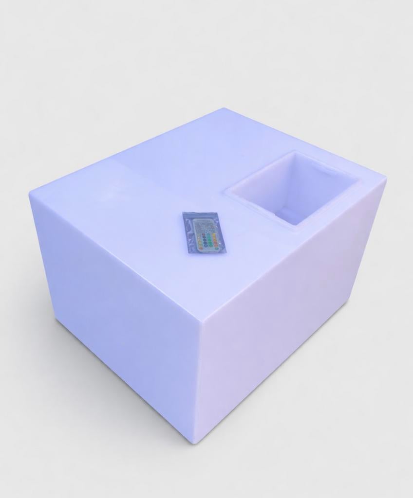 LED tafel met ingebouwde ice Bucket  (nog 2 over), Ophalen, 60 cm of meer, Overige typen, Zo goed als nieuw