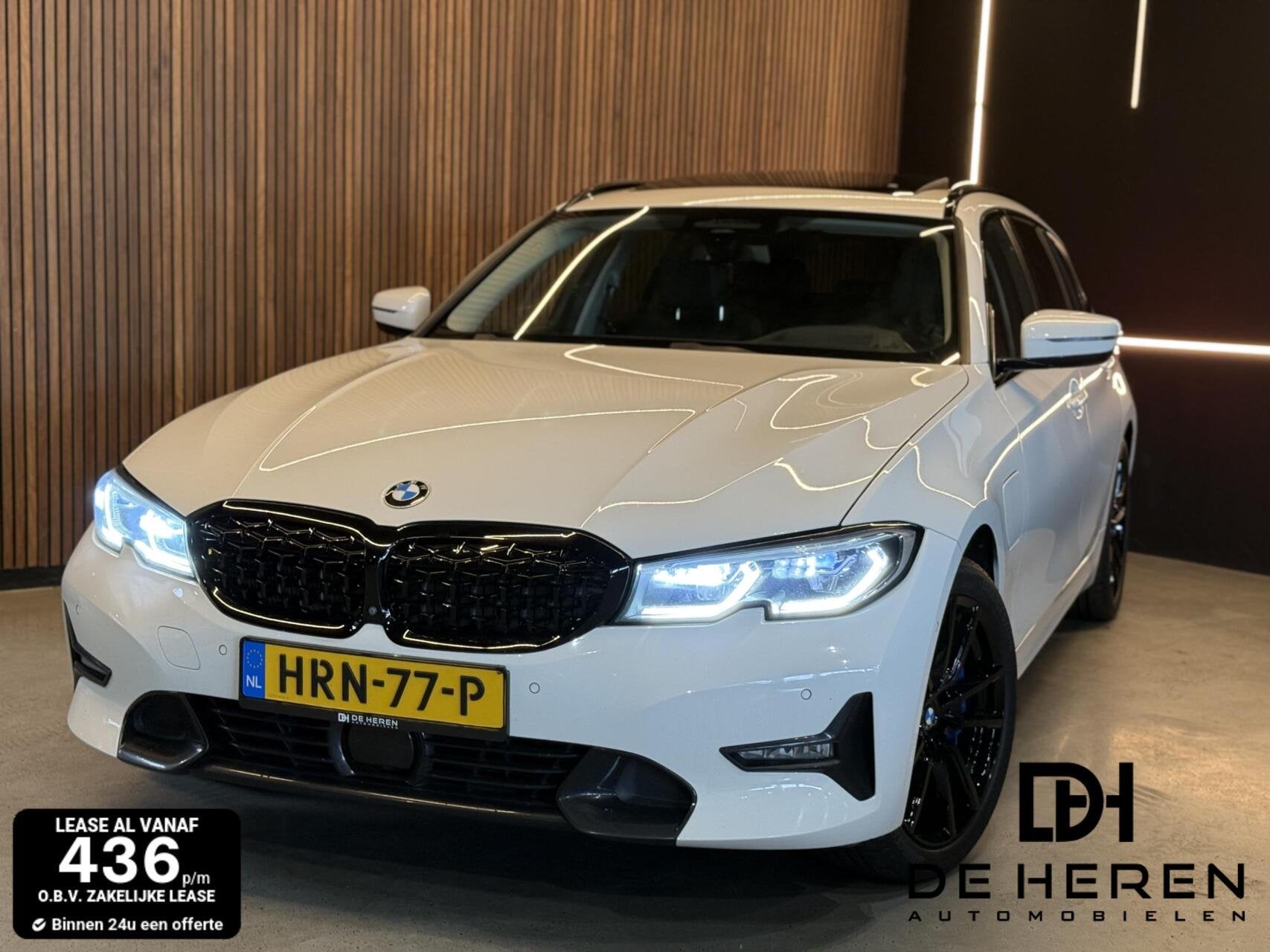 BMW 3-serie Touring 330e HiExecutive|HDUP|PANO|ACC|360|LASER, Auto's, 1998 cc, Achterwielaandrijving, Gebruikt, 4 cilinders
