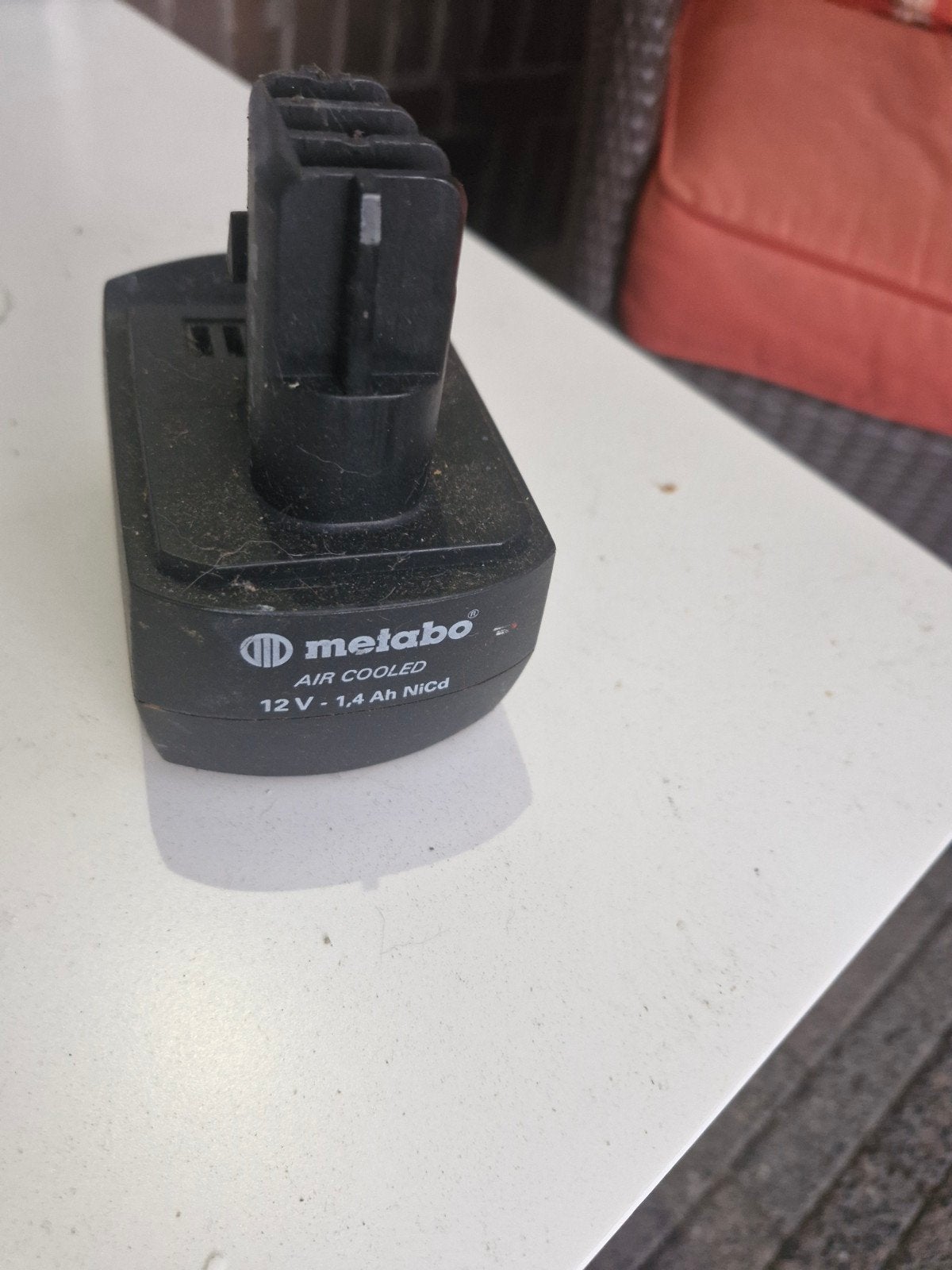 metabo batterij 12v 1,4Ah, Ophalen, Gebruikt