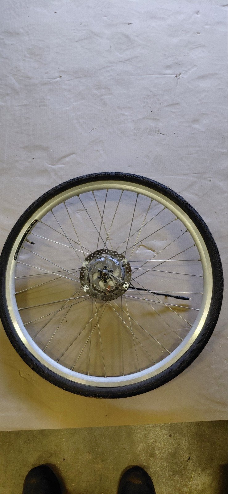 stella voorwiel met motor   & achterwiel, Ophalen, Gebruikt, Elektrische fiets, Stella