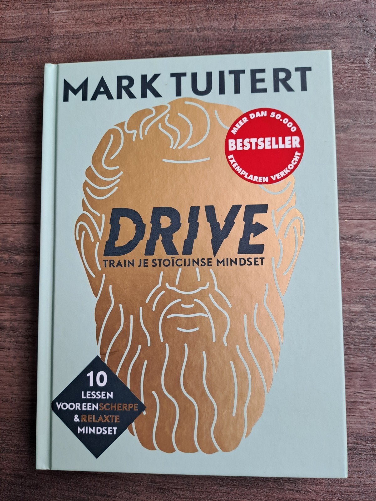 DRIVE - Train je stoïcijnse mindset - Mark Tuitert, Boeken, Ophalen of Verzenden, Zo goed als nieuw, Mark Tuitert