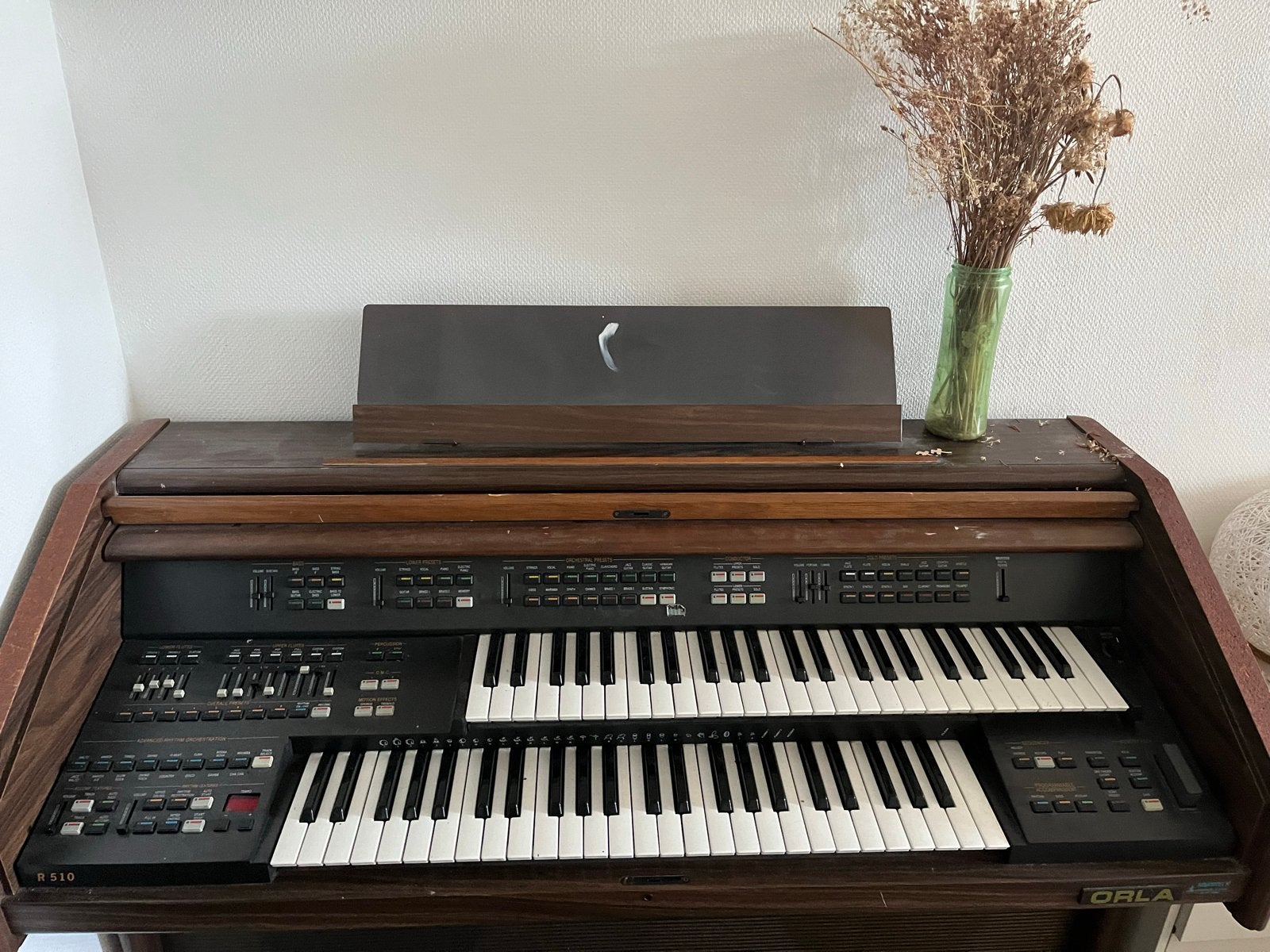 Orla R510 elektronisch orgel met 2 klavieren, Ophalen, Gebruikt, 2 klavieren, Orgel