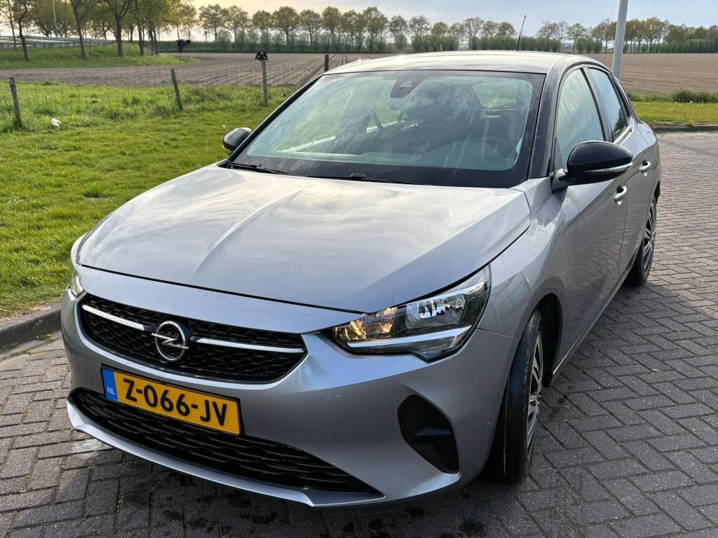 Opel Corsa | 1.2 Edition | 2020 | Stoel- en stuurverwarming, Auto's, Voorwielaandrijving, Stof, Zwart, 1199 cc