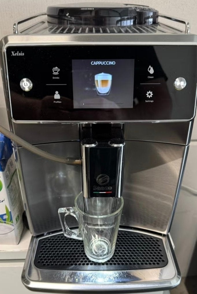 Saeco xelsis, Witgoed en Apparatuur, Ophalen, Gebruikt, Koffiemachine, Koffiebonen