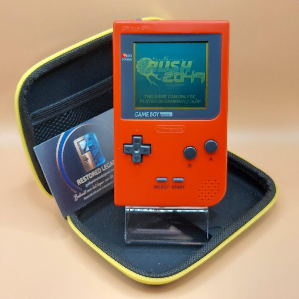 Gameboy Pocket - Nieuw Polarisatiefilter & Beschermcase, 1 speler, Ophalen of Verzenden, Gebruikt, Vanaf 7 jaar