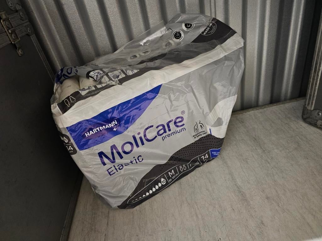 Molicare elastic 10, Ophalen