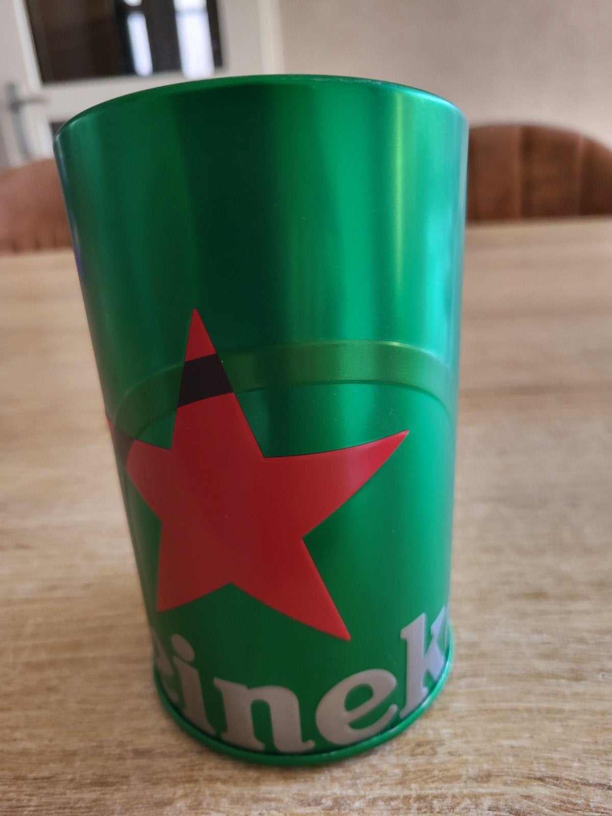 Heineken Spatel Afschuim Beker - Zo goed als nieuw, Ophalen of Verzenden, Zo goed als nieuw