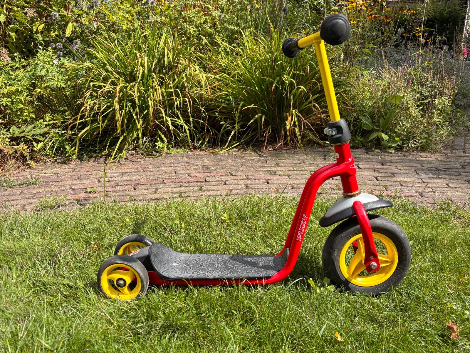 Puky step rood/geel - perfect voor jonge kinderen, Ophalen, Gebruikt, Gewone step
