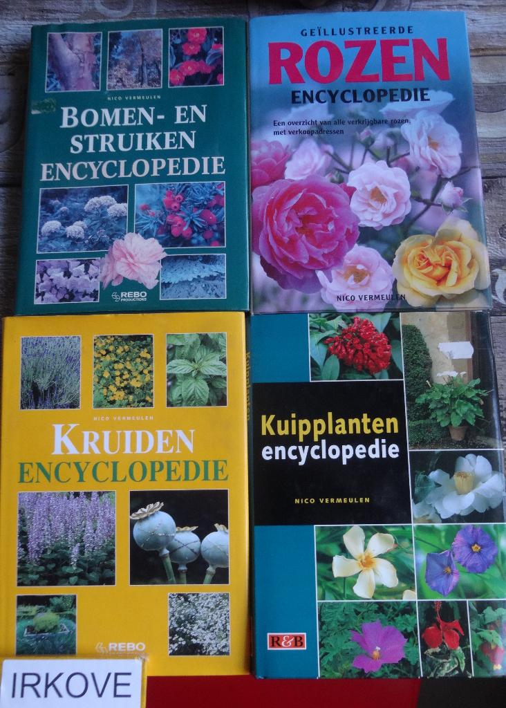TUIN- KAMER- KUIPPLANTEN ENCYCLOPEDIE * Diverse Auteurs *, Boeken, Encyclopedieën, Zo goed als nieuw, Complete serie, Bloemen en Planten