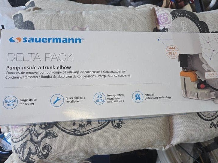 Sauermann Delta Pack Condenswaterpomp - Nieuw in doos, Ophalen of Verzenden