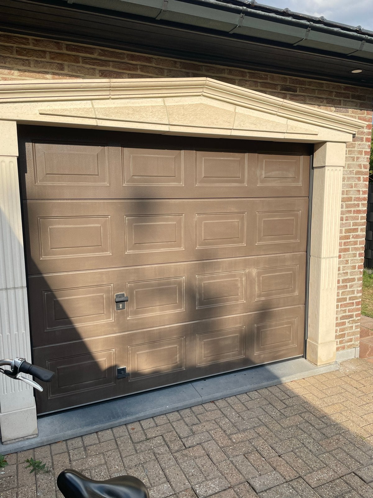 Novoferm Garagedeur - 2.60m x 2.15m, Garagedeur, Ophalen of Verzenden, Zo goed als nieuw, 120 cm of meer
