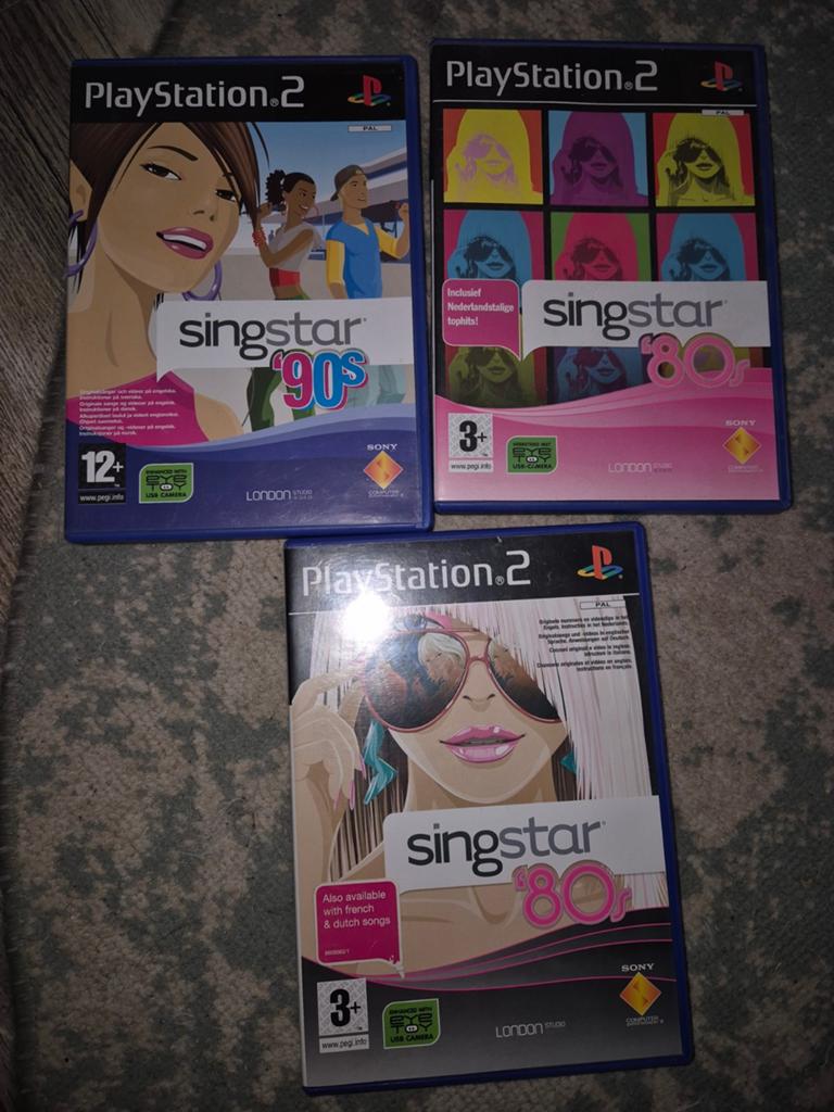 Singstar PlayStation 2 Games - 90s & 80s Edities, Ophalen of Verzenden