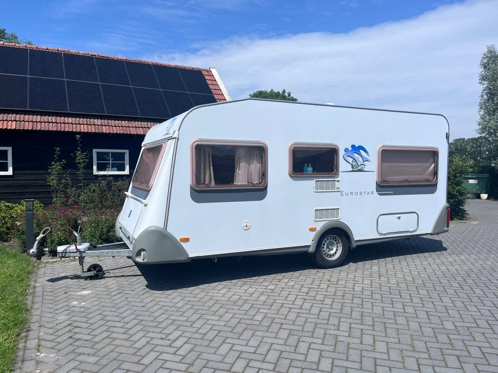 KNAUS Eurostar 450, Caravans en Kamperen, Rondzit, 2 aparte bedden, Particulier, Luifel