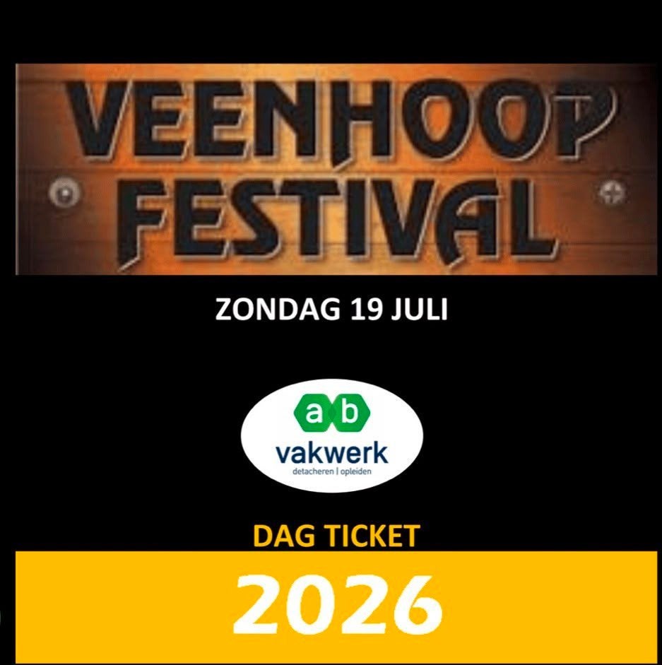 2 kaarten zondag veenhoop, Tickets en Kaartjes, Twee personen
