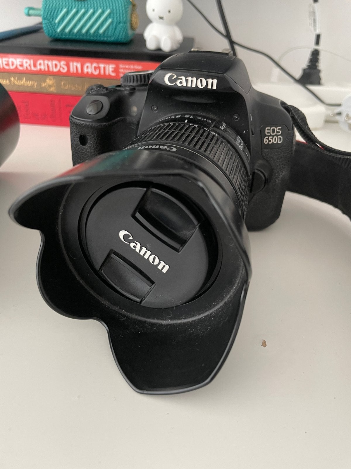 Canon EOS 650D spiegelreflexcamera met 2 extra lenzen, Audio, Tv en Foto, Fotocamera's Digitaal, Gebruikt, Spiegelreflex, Canon