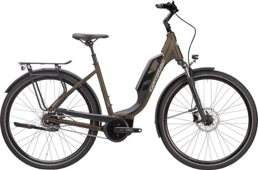 Corratec E-Power Urban 28 Dames Dark Brown 46cm, Fietsen en Brommers, -, -, Nieuw, Minder dan 47 cm