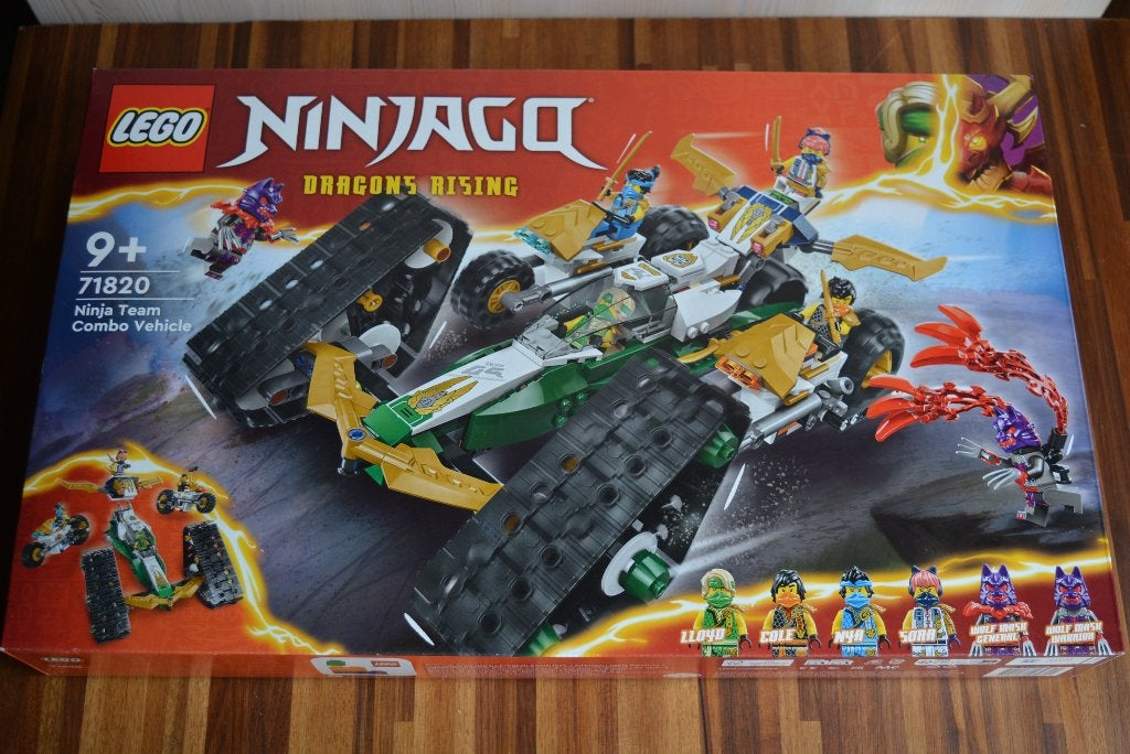Lego Ninjago 71820 I Ninjateam combivoertuig Gloednieuw, Lego, Nieuw, Ophalen of Verzenden, Ongeopend/sealed
