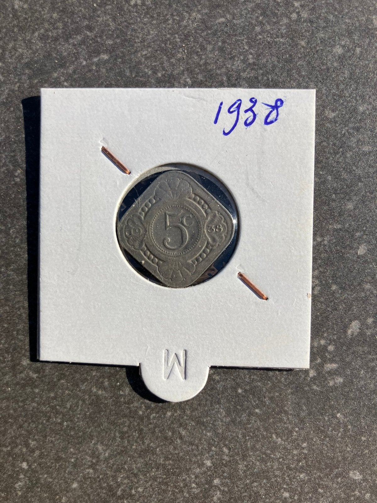 5 cent 1938 stuiver Nederland, Postzegels en Munten, Munten | Nederland, Ophalen of Verzenden, Koningin Wilhelmina