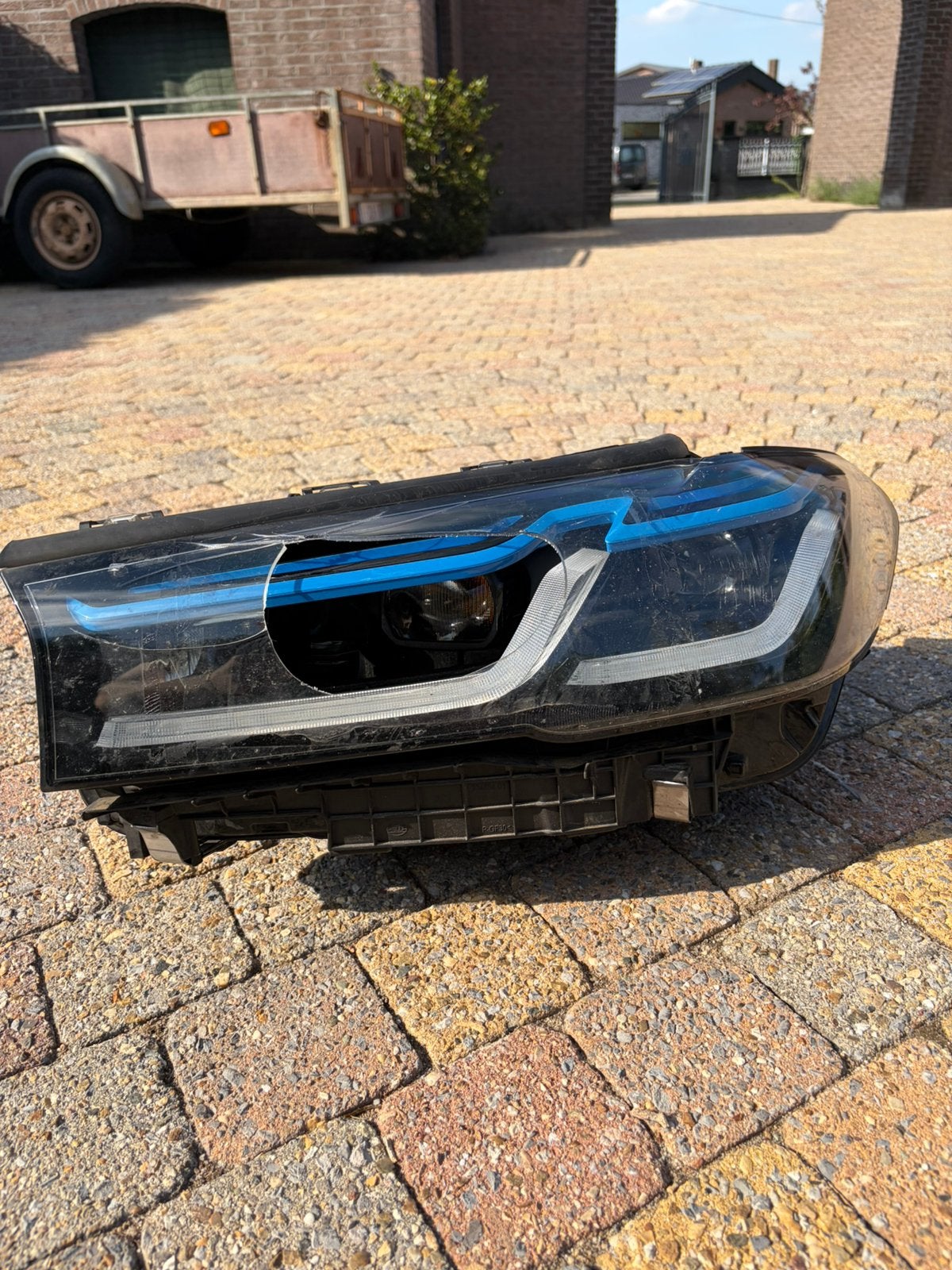 BMW G30 Laserlight koplamp, Auto-onderdelen, Carrosserie en Plaatwerk, Ophalen, Links, BMW, Bumper