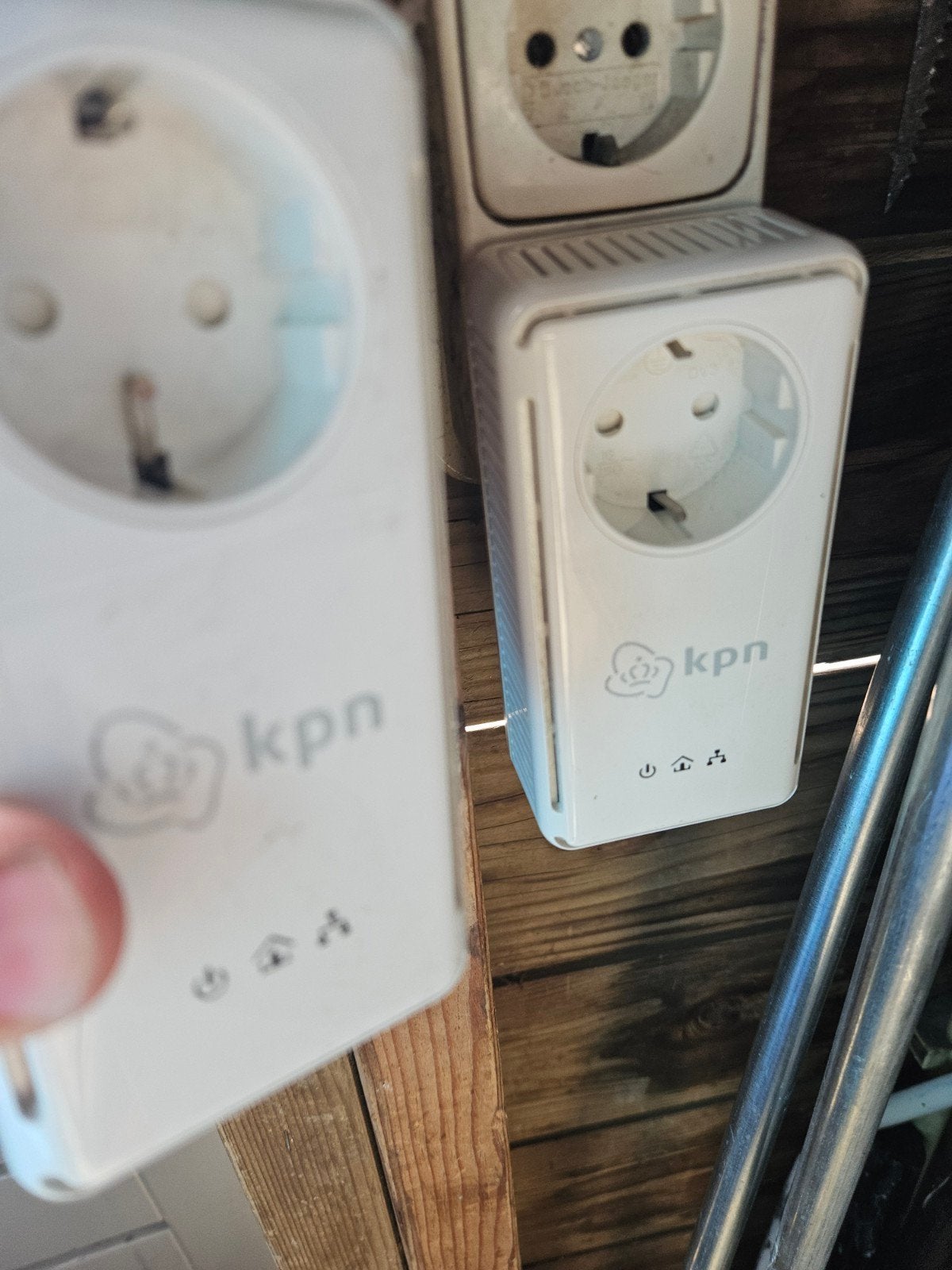 KPN Powerline Adapters MT2185 - Werkt nog prima, Ophalen of Verzenden, Gebruikt