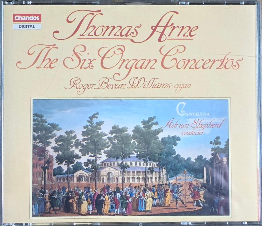 Thomas Arne: The Six Organ Concertos - 2CD Boxset Chandos, Boxset, Ophalen of Verzenden, Zo goed als nieuw, Orkest of Ballet