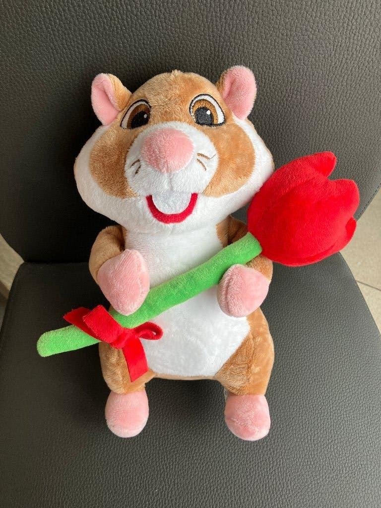 Albert Heijn ( AH ) hamster - Tulp, Kinderen en Baby's, Speelgoed | Knuffels en Pluche, Ophalen of Verzenden, Zo goed als nieuw
