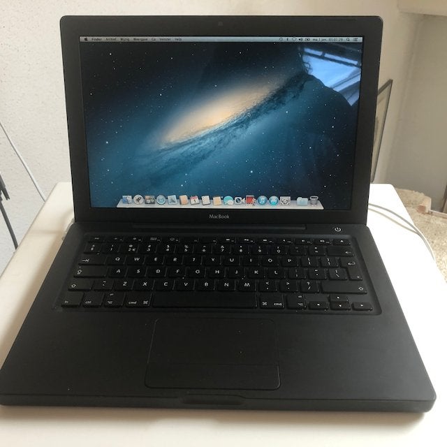 macbook 3,1 2007 ZWARTE Editie, 2 tot 3 Ghz, Qwerty, 13 inch, Ophalen of Verzenden
