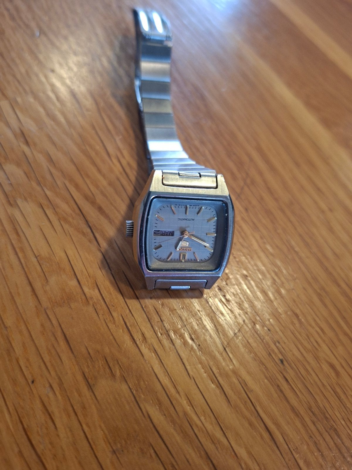 Seiko horloge dames automatic, Sieraden, Tassen en Uiterlijk, Horloges | Dames, Staal, Polshorloge, Ophalen of Verzenden, Zo goed als nieuw