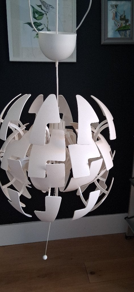 Hanglamp, Ophalen, Gebruikt, Kunststof, Minder dan 50 cm