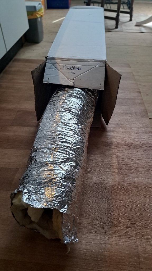 WTW aansluitslang, geluiddemper 160 mm., Ophalen of Verzenden, Nieuw, Ventilator en Afzuiger