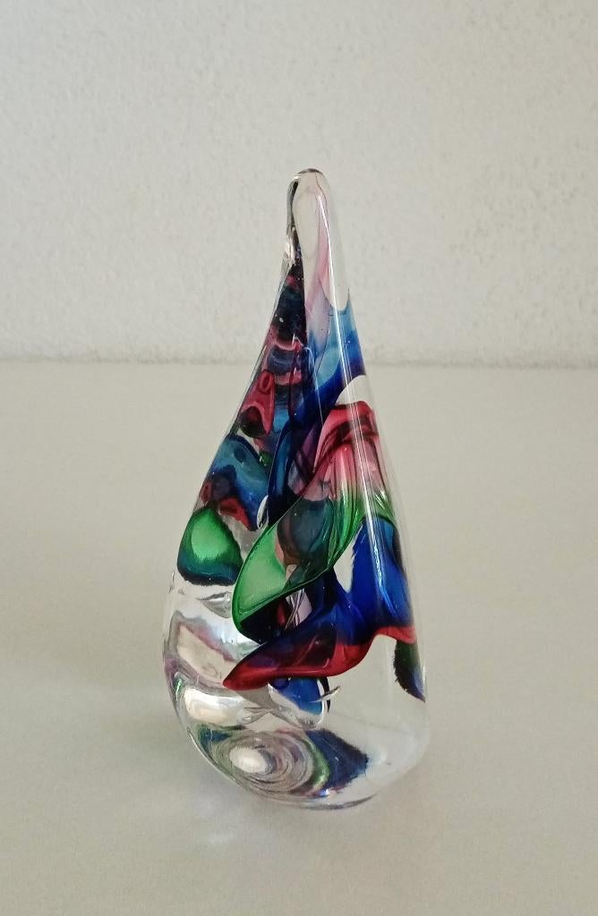 Adam Jablonsky paperweight, gesigneerd, Antiek en Kunst, Ophalen of Verzenden