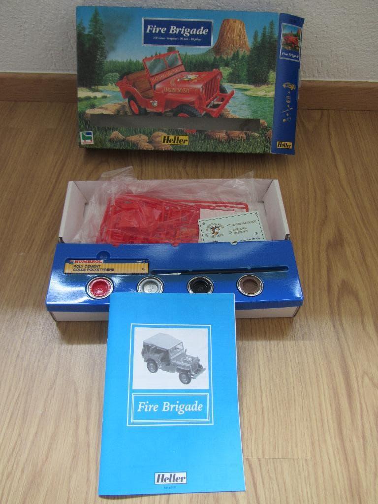modelbouw fire brigade, Auto, 1:32 tot 1:50, Nieuw, Ophalen of Verzenden