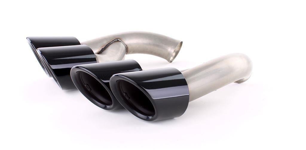 Uitlaat Sierstuk Zwart Voor Porsche Cayenne 92A Facelift 201, Verzenden, Automotive Parts, A.parts@hotmail.nl, Trasmolenlaan 12 3447 GZ Woerden